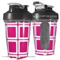 Decal Style Skin Wrap works with Blender Bottle 20oz Squared Fushia Hot Pink (BOTTLE NOT INCLUDED)