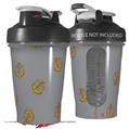 Decal Style Skin Wrap works with Blender Bottle 20oz Anchors Away Gray (BOTTLE NOT INCLUDED)