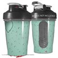 Decal Style Skin Wrap works with Blender Bottle 20oz Raining Seafoam Green (BOTTLE NOT INCLUDED)