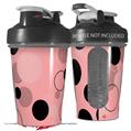 Decal Style Skin Wrap works with Blender Bottle 20oz Lots of Dots Pink on Pink (BOTTLE NOT INCLUDED)