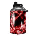 Skin Decal Wrap for 2017 RTIC One Gallon Jug Electrify Red (Jug NOT INCLUDED) by WraptorSkinz