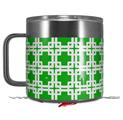Skin Decal Wrap for Yeti Coffee Mug 14oz Boxed Green - 14 oz CUP NOT INCLUDED by WraptorSkinz