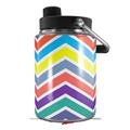 Skin Decal Wrap for Yeti Half Gallon Jug Zig Zag Colors 04 - JUG NOT INCLUDED by WraptorSkinz
