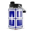 Skin Decal Wrap for Yeti Half Gallon Jug Squared Royal Blue - JUG NOT INCLUDED by WraptorSkinz
