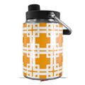 Skin Decal Wrap for Yeti Half Gallon Jug Boxed Orange - JUG NOT INCLUDED by WraptorSkinz