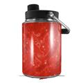 Skin Decal Wrap for Yeti Half Gallon Jug Stardust Red - JUG NOT INCLUDED by WraptorSkinz
