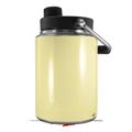 Skin Decal Wrap for Yeti Half Gallon Jug Solids Collection Yellow Sunshine - JUG NOT INCLUDED by WraptorSkinz