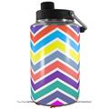 Skin Decal Wrap for Yeti 1 Gallon Jug Zig Zag Colors 04 - JUG NOT INCLUDED by WraptorSkinz