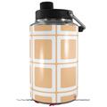 Skin Decal Wrap for Yeti 1 Gallon Jug Squared Peach - JUG NOT INCLUDED by WraptorSkinz