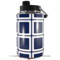 Skin Decal Wrap for Yeti 1 Gallon Jug Squared Navy Blue - JUG NOT INCLUDED by WraptorSkinz