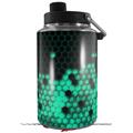 Skin Decal Wrap for Yeti 1 Gallon Jug HEX Seafoan Green - JUG NOT INCLUDED by WraptorSkinz