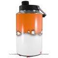 Skin Decal Wrap for Yeti 1 Gallon Jug Ripped Colors Orange White - JUG NOT INCLUDED by WraptorSkinz