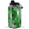 Skin Decal Wrap for Yeti 1 Gallon Jug HEX Mesh Camo 01 Green Bright - JUG NOT INCLUDED by WraptorSkinz
