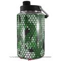 Skin Decal Wrap for Yeti 1 Gallon Jug HEX Mesh Camo 01 Green - JUG NOT INCLUDED by WraptorSkinz
