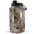 Skin Decal Wrap for Yeti 1 Gallon Jug HEX Mesh Camo 01 Tan - JUG NOT INCLUDED by WraptorSkinz