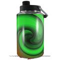 Skin Decal Wrap for Yeti 1 Gallon Jug Alecias Swirl 01 Green - JUG NOT INCLUDED by WraptorSkinz