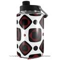 Skin Decal Wrap for Yeti 1 Gallon Jug Red And Black Squared - JUG NOT INCLUDED by WraptorSkinz