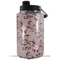Skin Decal Wrap for Yeti 1 Gallon Jug Victorian Design Red - JUG NOT INCLUDED by WraptorSkinz