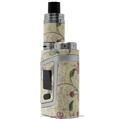 Skin Decal Wraps for Smok AL85 Alien Baby Flowers and Berries Pink VAPE NOT INCLUDED