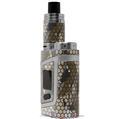 Skin Decal Wraps for Smok AL85 Alien Baby HEX Mesh Camo 01 Brown VAPE NOT INCLUDED