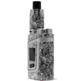 Skin Decal Wraps for Smok AL85 Alien Baby Marble Granite 02 Speckled Black Gray VAPE NOT INCLUDED