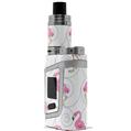 Skin Decal Wraps for Smok AL85 Alien Baby Flamingos on White VAPE NOT INCLUDED