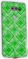 WraptorSkinz Skin Decal Wrap compatible with LG V30 Wavey Green