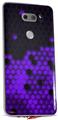 WraptorSkinz Skin Decal Wrap compatible with LG V30 HEX Purple