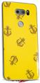 WraptorSkinz Skin Decal Wrap compatible with LG V30 Anchors Away Yellow