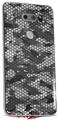 WraptorSkinz Skin Decal Wrap compatible with LG V30 HEX Mesh Camo 01 Gray