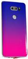 WraptorSkinz Skin Decal Wrap compatible with LG V30 Smooth Fades Hot Pink Blue
