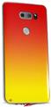 WraptorSkinz Skin Decal Wrap compatible with LG V30 Smooth Fades Yellow Red