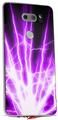 WraptorSkinz Skin Decal Wrap compatible with LG V30 Lightning Purple