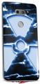 WraptorSkinz Skin Decal Wrap compatible with LG V30 Radioactive Blue