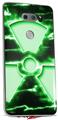 WraptorSkinz Skin Decal Wrap compatible with LG V30 Radioactive Green