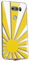 WraptorSkinz Skin Decal Wrap compatible with LG V30 Rising Sun Japanese Flag Yellow