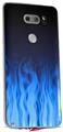 WraptorSkinz Skin Decal Wrap compatible with LG V30 Fire Blue