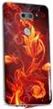 WraptorSkinz Skin Decal Wrap compatible with LG V30 Fire Flower