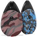 Skin Decal Wrap 2 Pack compatible with Suorin Drop Camouflage Pink VAPE NOT INCLUDED