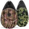 Skin Decal Wrap 2 Pack compatible with Suorin Drop WraptorCamo Grassy Marsh Camo Pink VAPE NOT INCLUDED