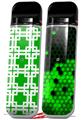 Skin Decal Wrap 2 Pack for Smok Novo v1 Boxed Green VAPE NOT INCLUDED