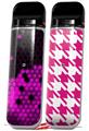 Skin Decal Wrap 2 Pack for Smok Novo v1 HEX Hot Pink VAPE NOT INCLUDED