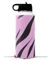 Skin Wrap Decal compatible with Hydro Flask Wide Mouth Bottle 32oz Zebra Skin Pink (BOTTLE NOT INCLUDED)