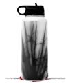 Skin Wrap Decal compatible with Hydro Flask Wide Mouth Bottle 32oz Lightning Black (BOTTLE NOT INCLUDED)