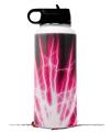 Skin Wrap Decal compatible with Hydro Flask Wide Mouth Bottle 32oz Lightning Pink (BOTTLE NOT INCLUDED)