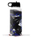 Skin Wrap Decal compatible with Hydro Flask Wide Mouth Bottle 32oz Abstract 02 Blue (BOTTLE NOT INCLUDED)