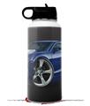 Skin Wrap Decal compatible with Hydro Flask Wide Mouth Bottle 32oz 2010 Camaro RS Blue (BOTTLE NOT INCLUDED)