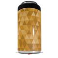 WraptorSkinz Skin Decal Wrap compatible with Yeti 16oz Tal Colster Can Cooler Insulator Triangle Mosaic Orange (COOLER NOT INCLUDED)