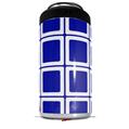 WraptorSkinz Skin Decal Wrap compatible with Yeti 16oz Tal Colster Can Cooler Insulator Squared Royal Blue (COOLER NOT INCLUDED)
