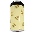 WraptorSkinz Skin Decal Wrap compatible with Yeti 16oz Tal Colster Can Cooler Insulator Anchors Away Yellow Sunshine (COOLER NOT INCLUDED)